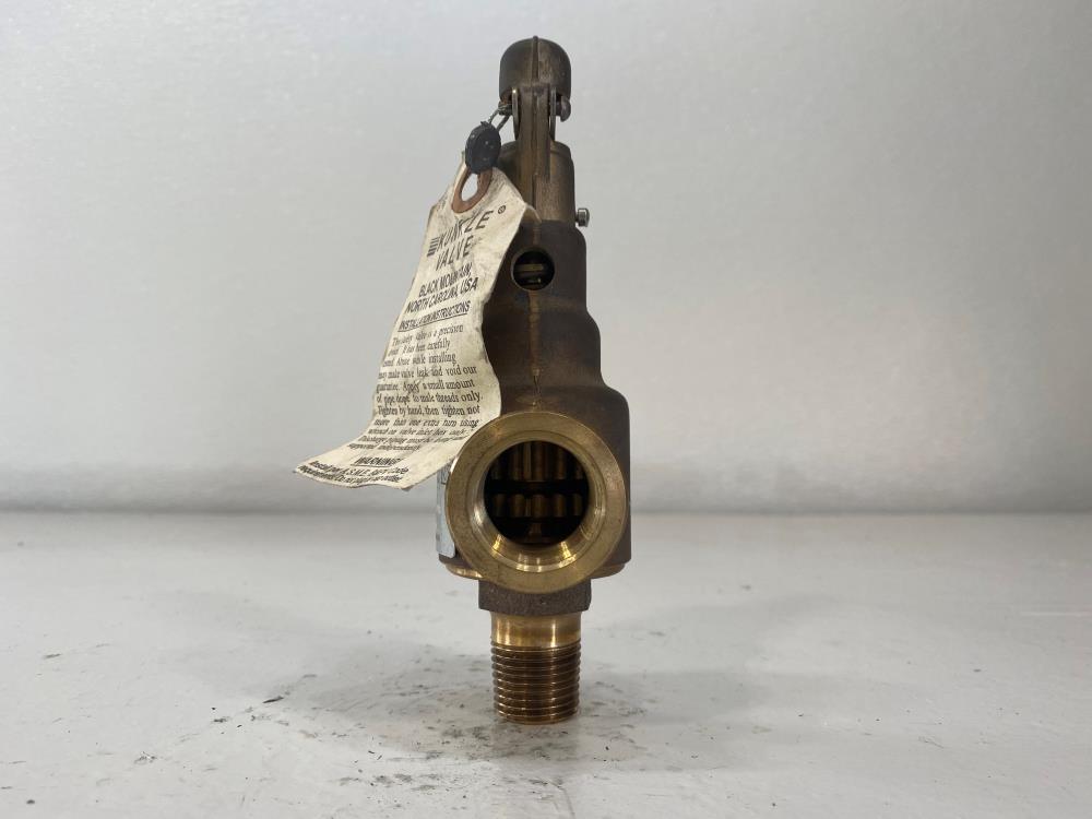 Kunkle 1/2" x 3/4" NPT 25# Bronze Relief Valve 6010DC01-AM